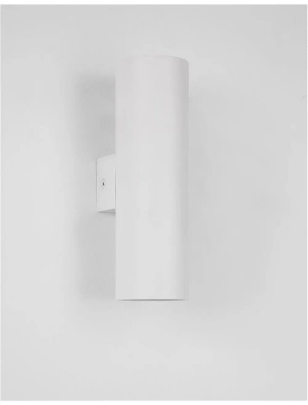 Aplica de perete din Aluminiu Alb H18xL5.6cm IP20 NOSA