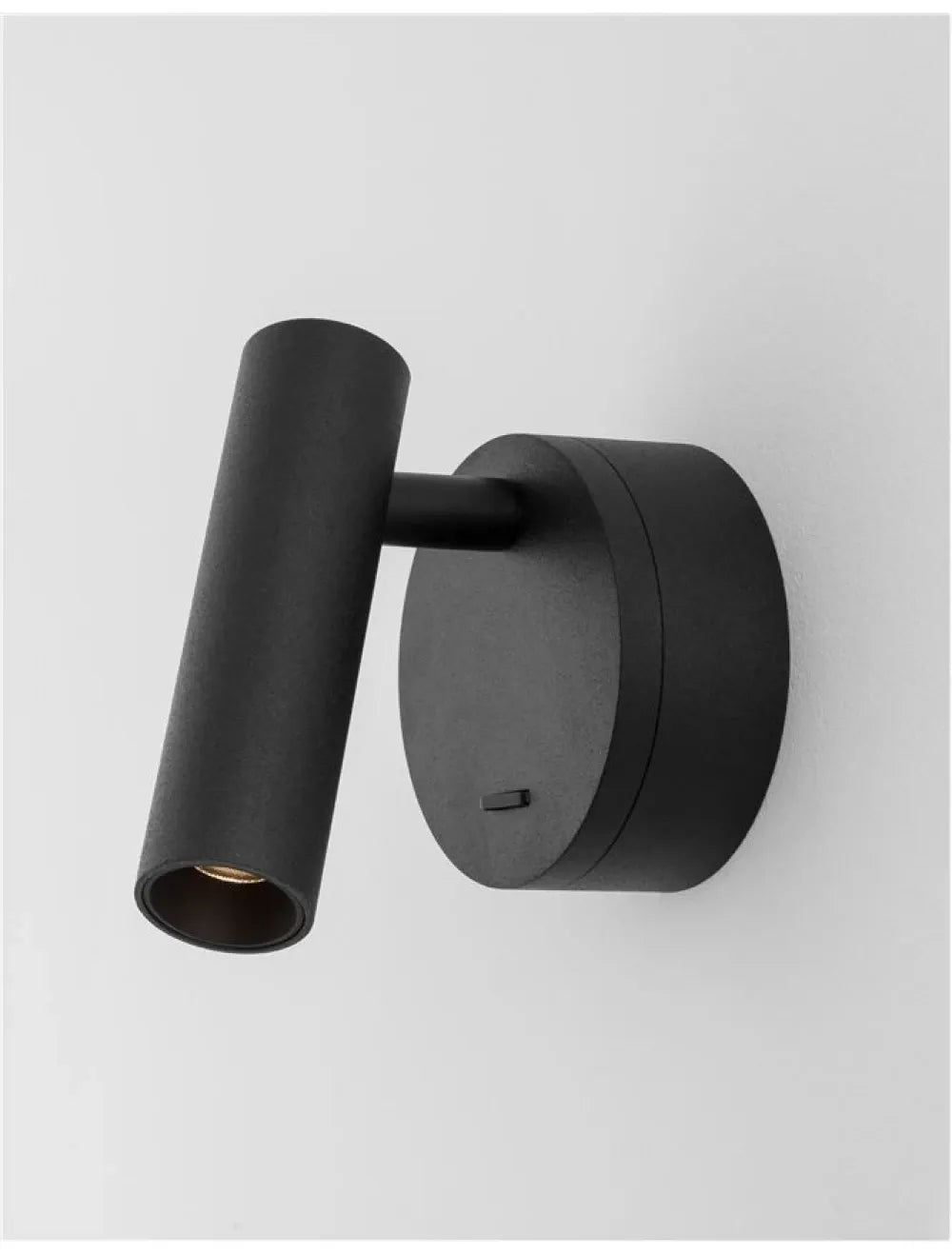 Aplica de perete din Aluminiu Negru H11xL8cm IP20 3W 190lm 3000k CLIP