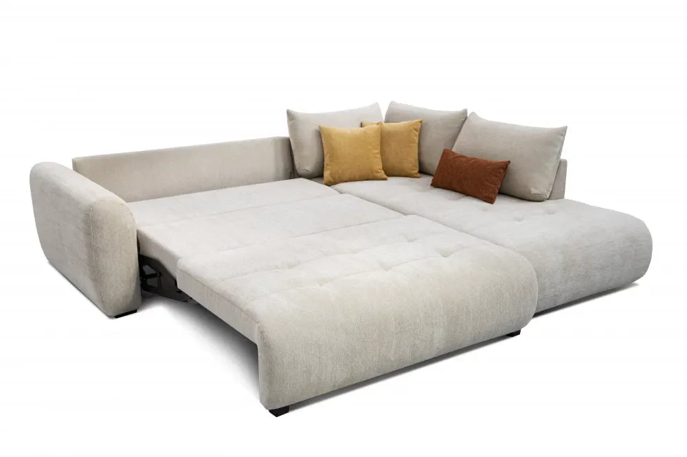 Coltar extensibil personalizabil in forma de L 291cm Trezzo