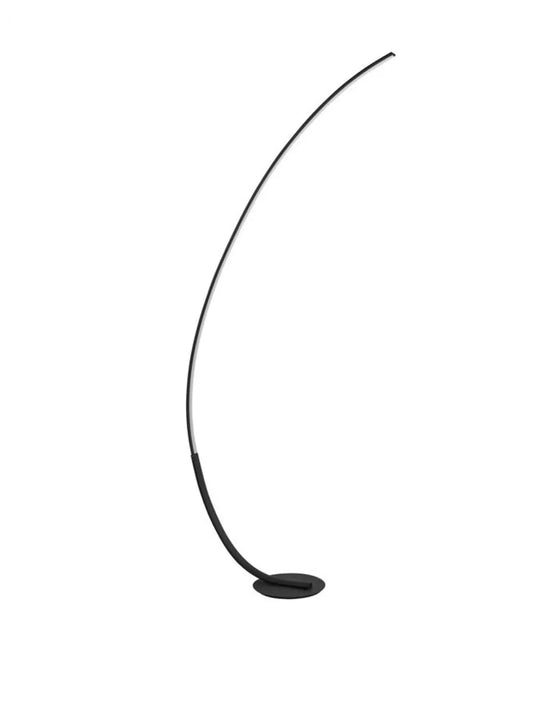 Lampa de podea din Aluminiu Negru H172xL26cm IP20 30W 1580lm 3000k PREMIUM