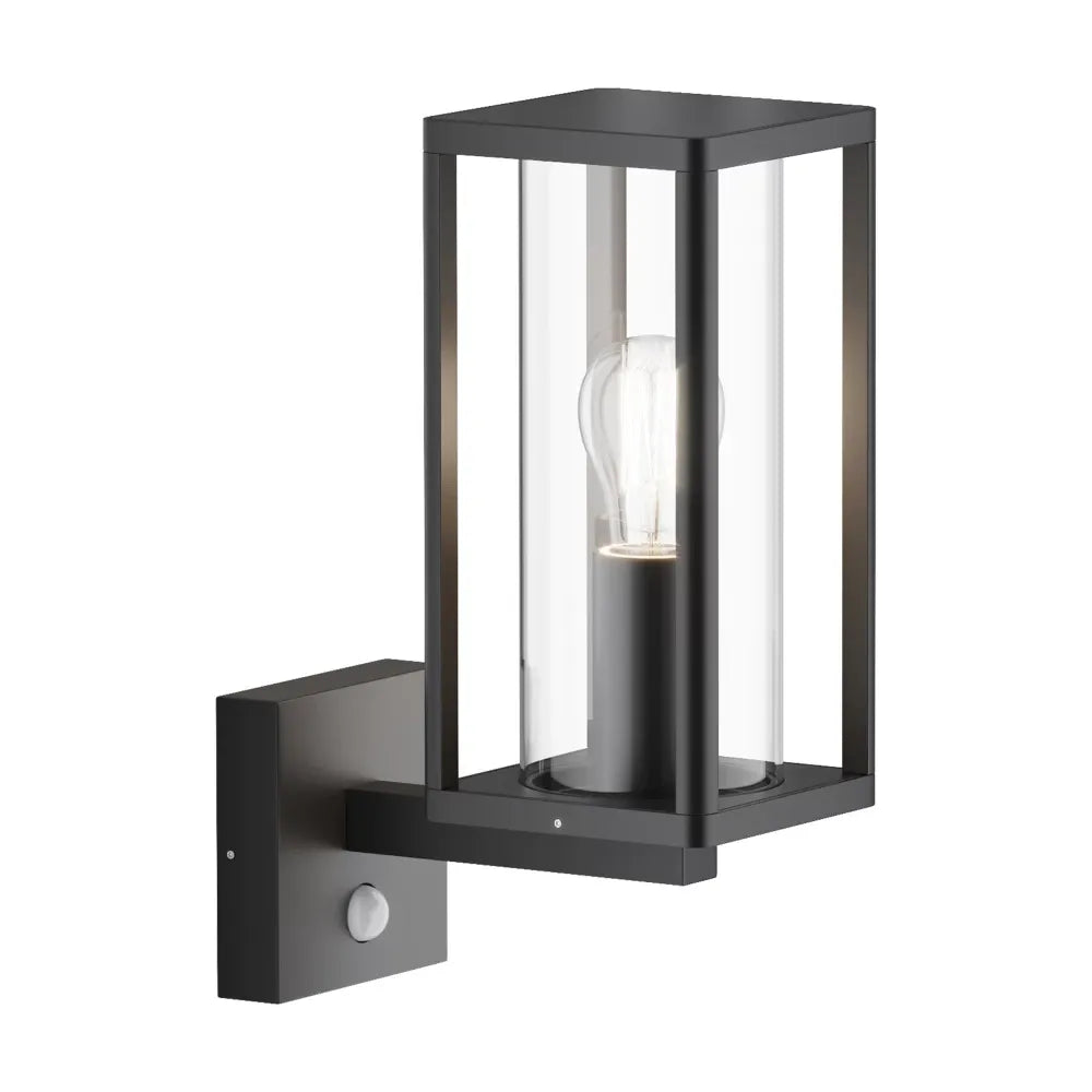 Aplica perete din Aluminiu/Plastic Gri grafit H31xL20.2cm Cell