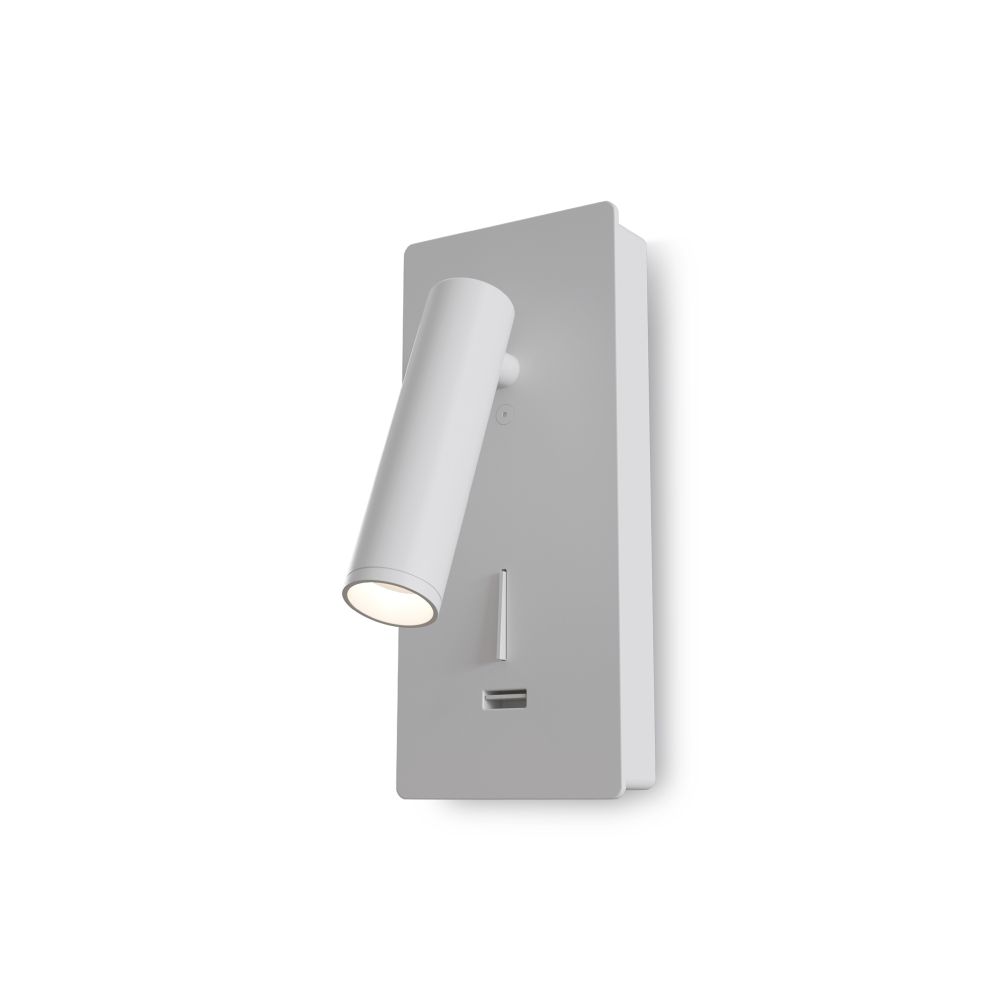 Aplica de perete Metal Alb L7xH19cm Mirax