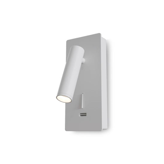 Aplica de perete Metal Alb L7xH19cm Mirax