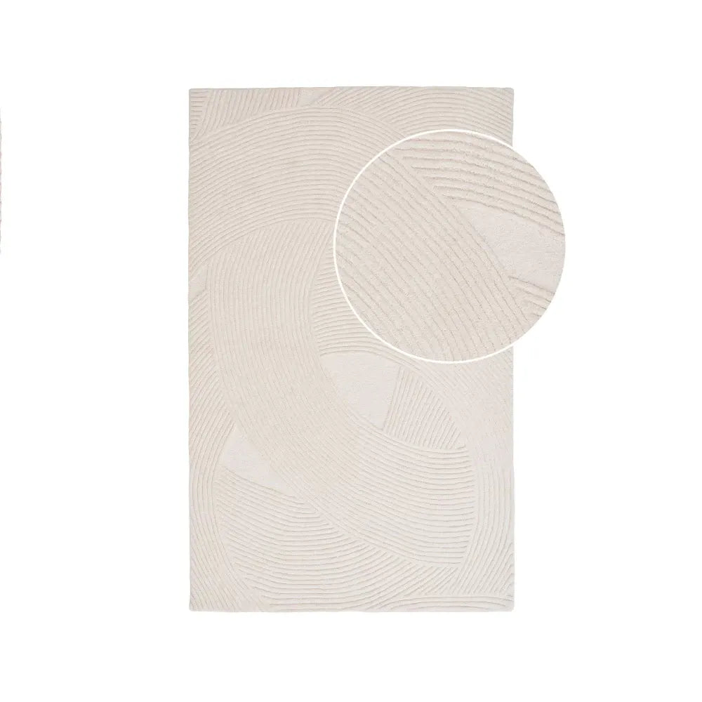 Covor din Lana Ivory 230x160cm Pune