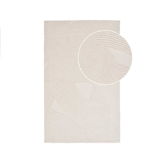 Covor din Lana Ivory 230x160cm Pune
