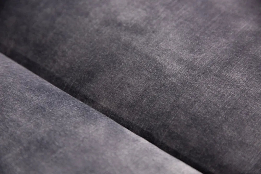 Canapea tapitata cu Catifea Gri L235cm MODERN BAROCK