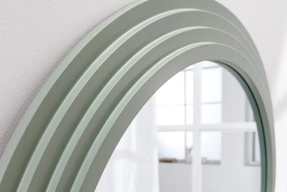 Oglinda cu rama din Poliuretan/MDF Verde H160xL80cm Art Deco