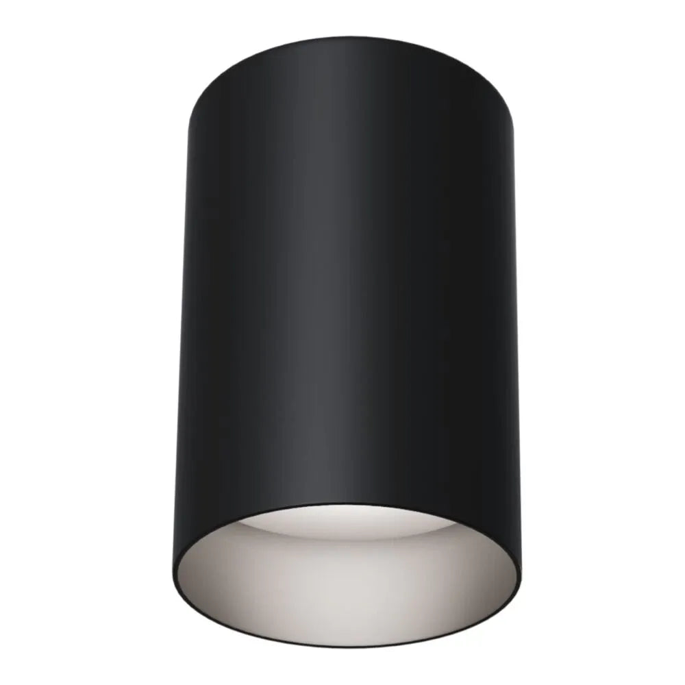 Spot aplicabil din Aluminiu Negru H11.5xD8.5cm IP 20 GU10 50W Slim