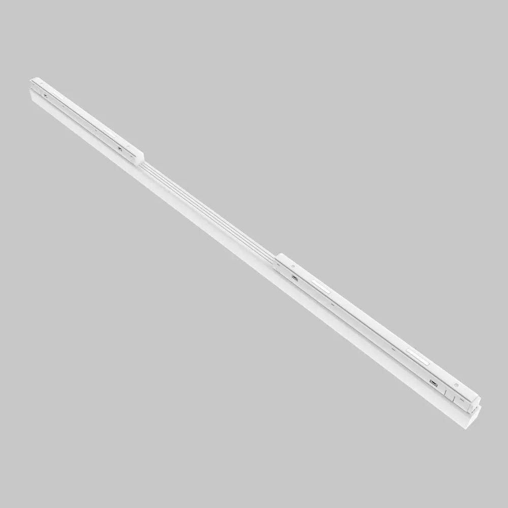 Spot dimabil pentru sina Exility din Aluminiu Alb H4.4xL90.4cm 30W 1650lm 2700-6000k Basis