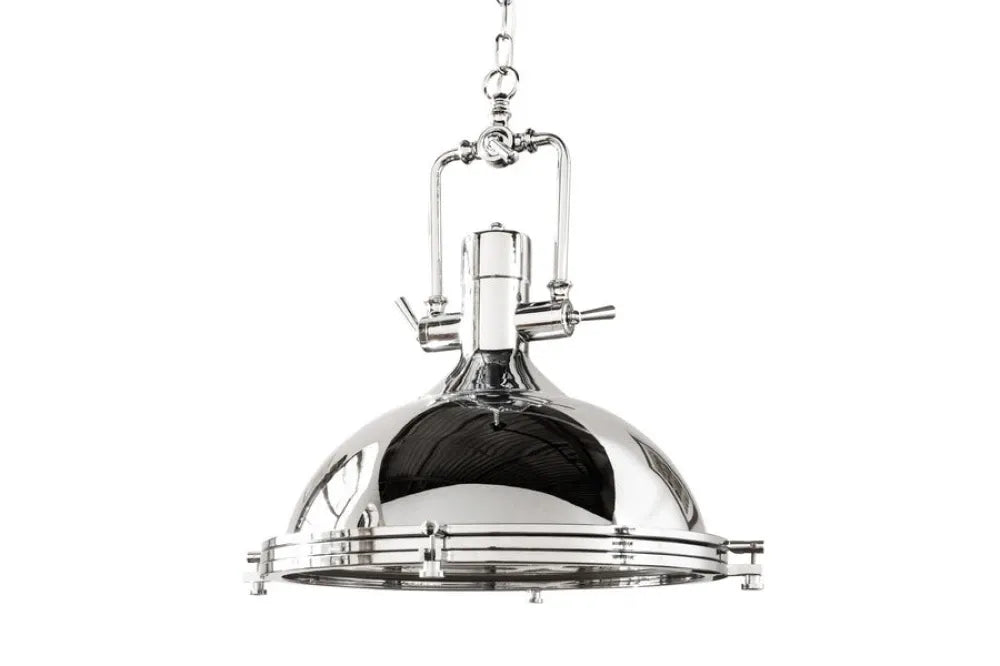 Pendul din Metal Argintiu D45xH32cm INDUSTRIAL