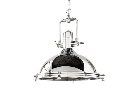Pendul din Metal Argintiu D45xH32cm INDUSTRIAL