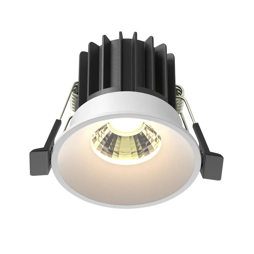 Spot incastrat din Aluminiu Alb H5.3xD6cm 7W 450lm 3000k Round