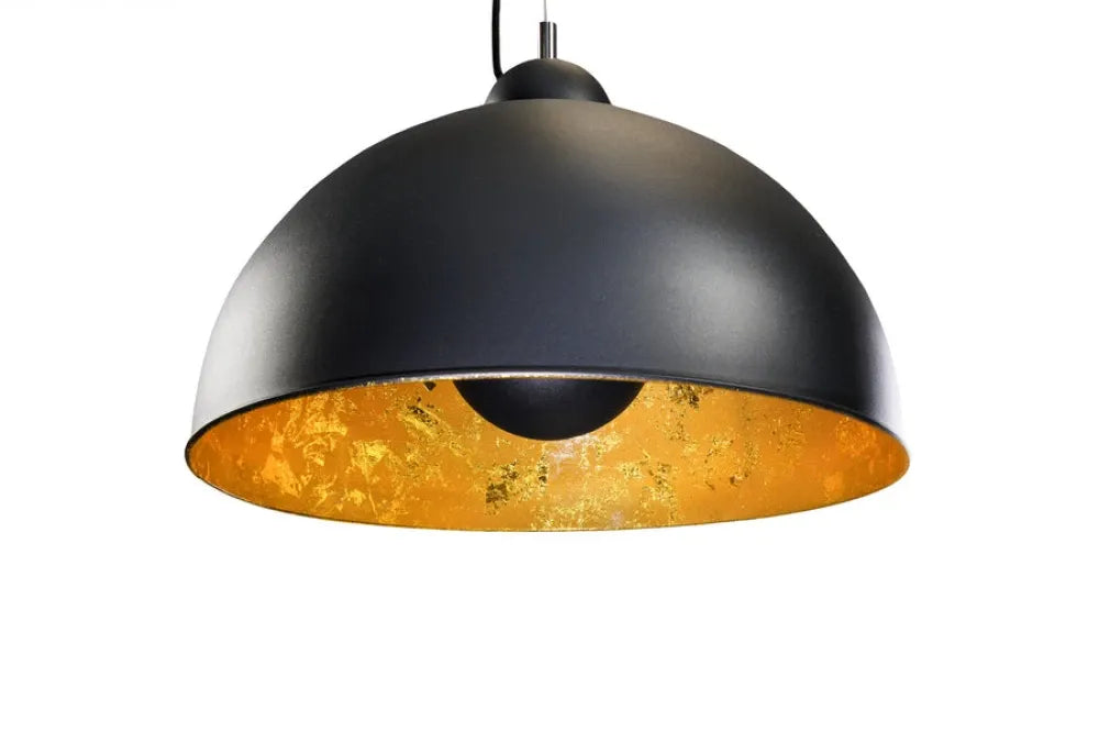Pendul din Metal Negru/Auriu D53xH33cm STUDIO