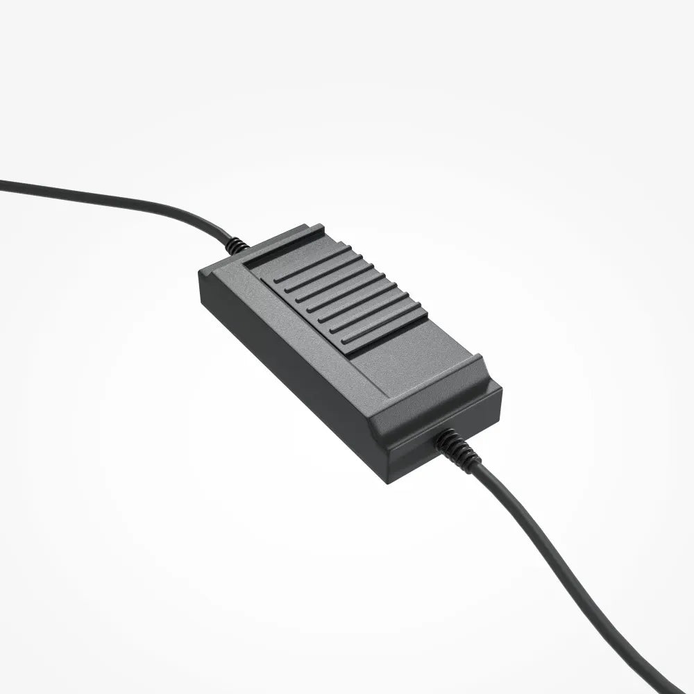 Lampa podea din Aluminiu Negru/Alama si Silicon Alb H162xL45cm Crochet