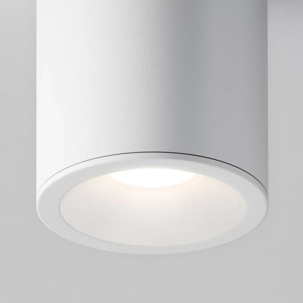 Spot aplicabil din Aluminiu Alb H11.5xD8.5cm IP 65 GU10 50W Zoom