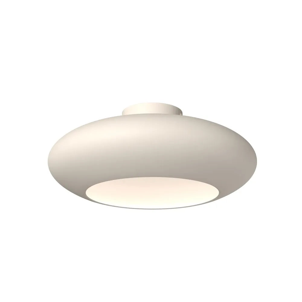 Plafoniera din Aluminiu Alb H16.5xD40cm Aros