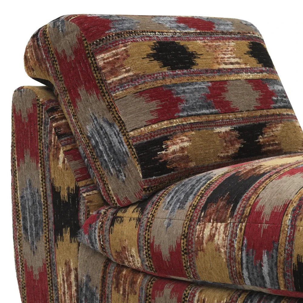 Fotoliu tapitat cu Stofa Multicolor L76xA100xH78cm Alden Eichholtz
