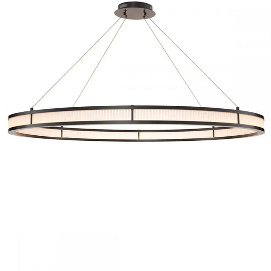 Candelabru din Metal Bronz si Sticla mata Transparent H240xD139cm Damien XL Eichholtz