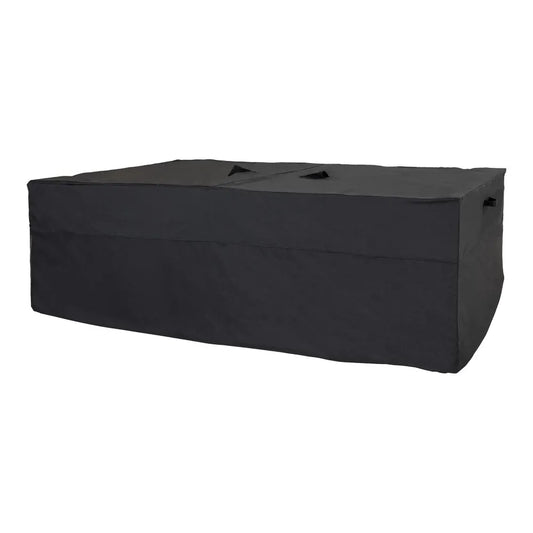 Husa de protectie mobilier exterior din Poliester Negru H95xL210cm Luxury Cover