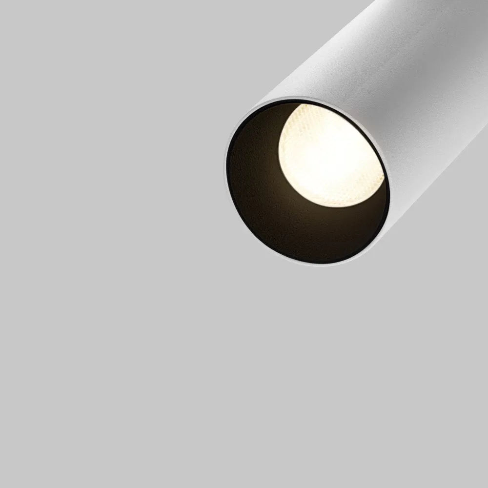 Spot dimabil pentru sina Exility din Aluminiu Alb H14.8xL19.3cm 5W 300lm 2700-6000k Focus LED