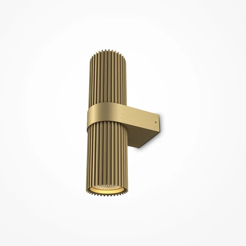 Aplica de perete din Aluminiu Auriu H23xD6cm 50W Dynamics