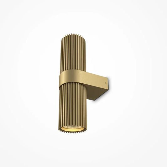 Aplica de perete din Aluminiu Auriu H23xD6cm 50W Dynamics