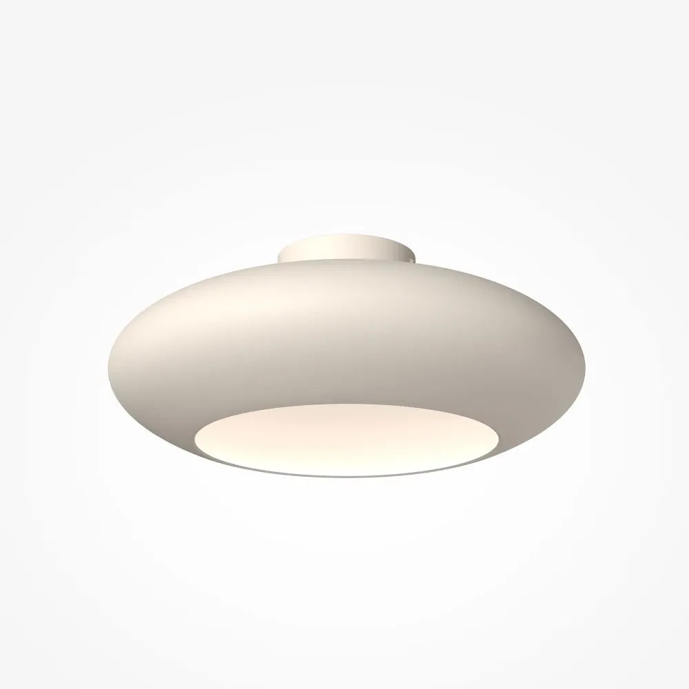 Plafoniera din Aluminiu Alb H16.5xD40cm Aros