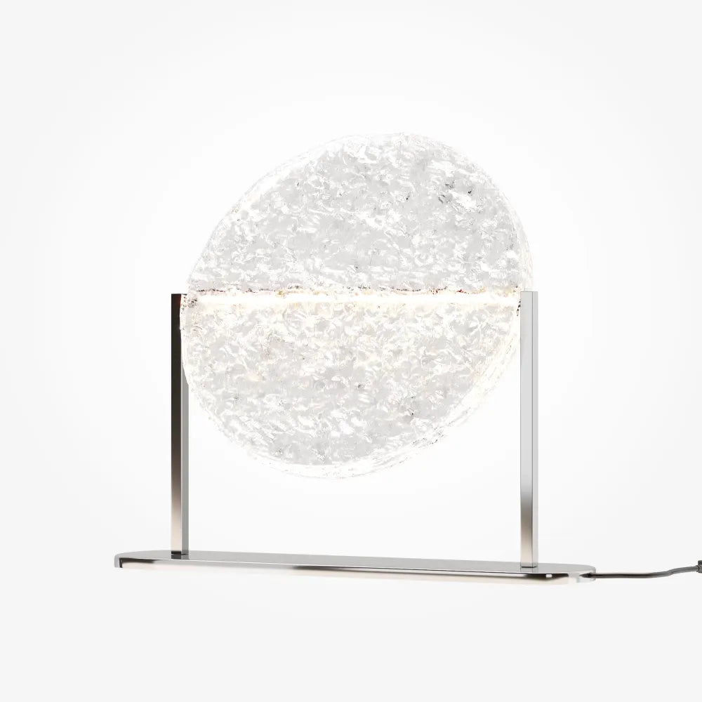 Veioza din Metal Argintiu Chrome H31xL8cm Mangata