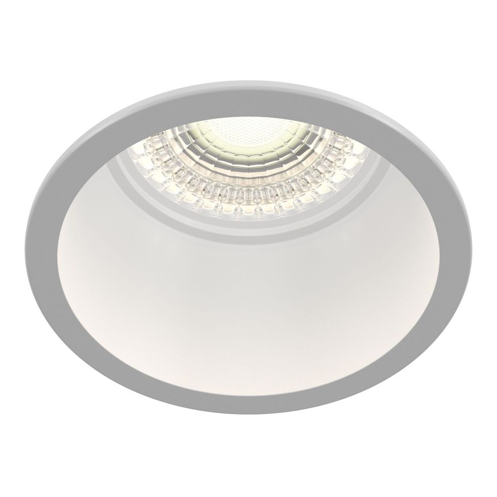 Spot incastra din Aluminiu Alb D7xH6cm Reif