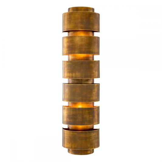 Aplica de perete din Metal Alama atichizata H65xL17cm Manetti L Eichholtz