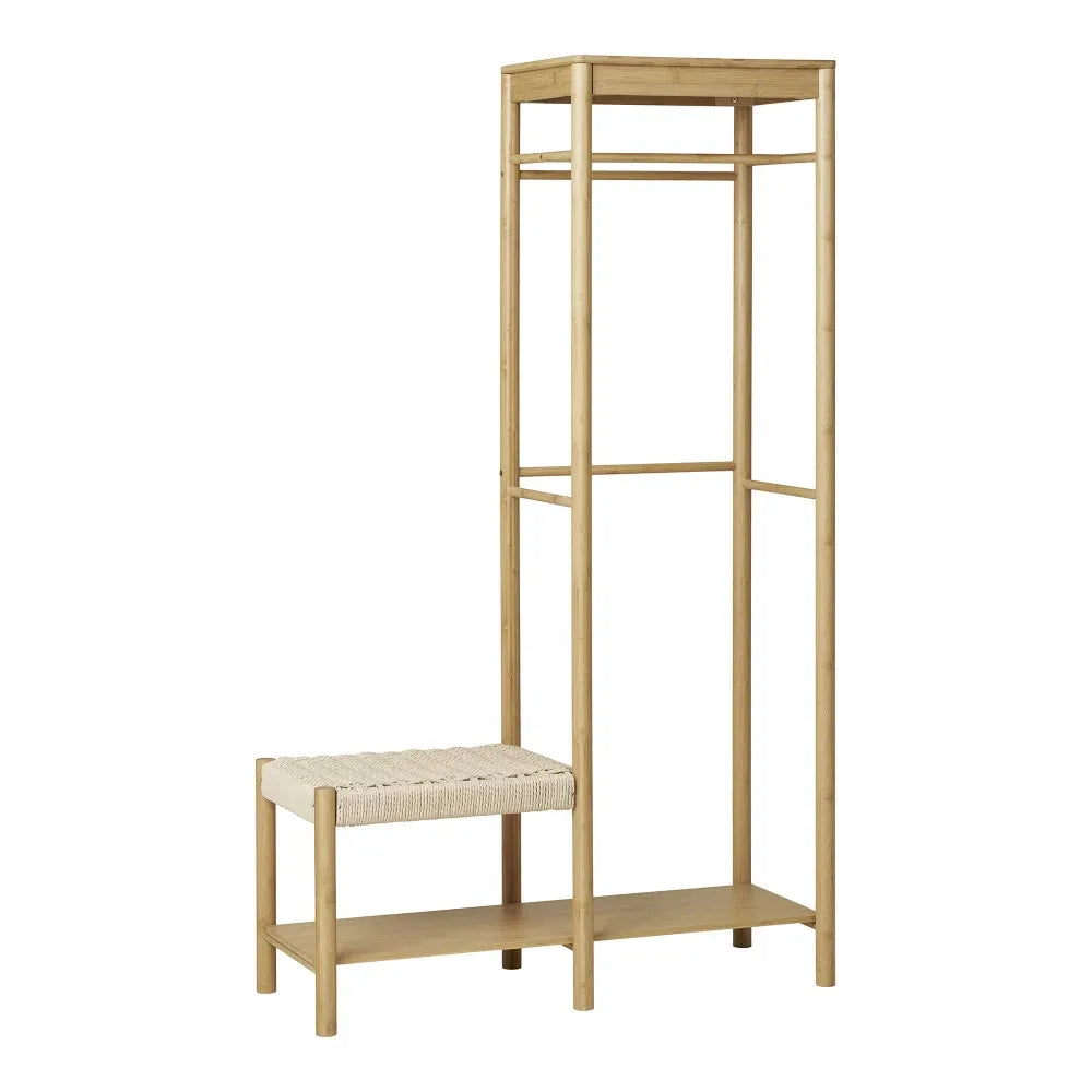 Cuier din Lemn de bambus Maro L36xH165cm Ember