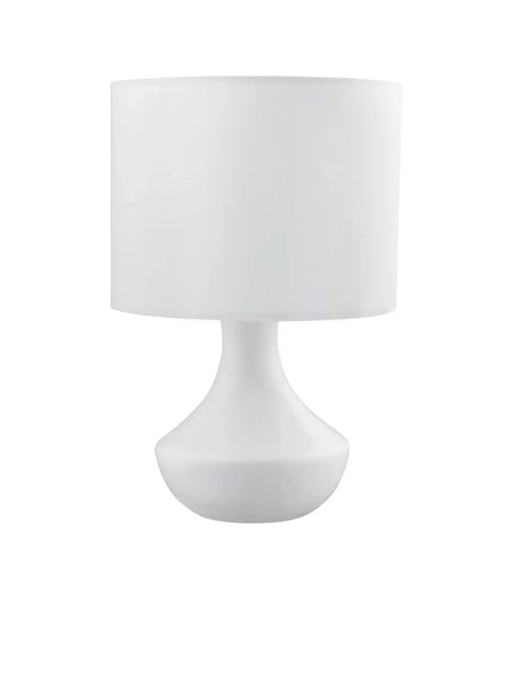 Veioza structura din Metal Alb si abajur din Textil Alb H26xL18cm IP20 ROSIA