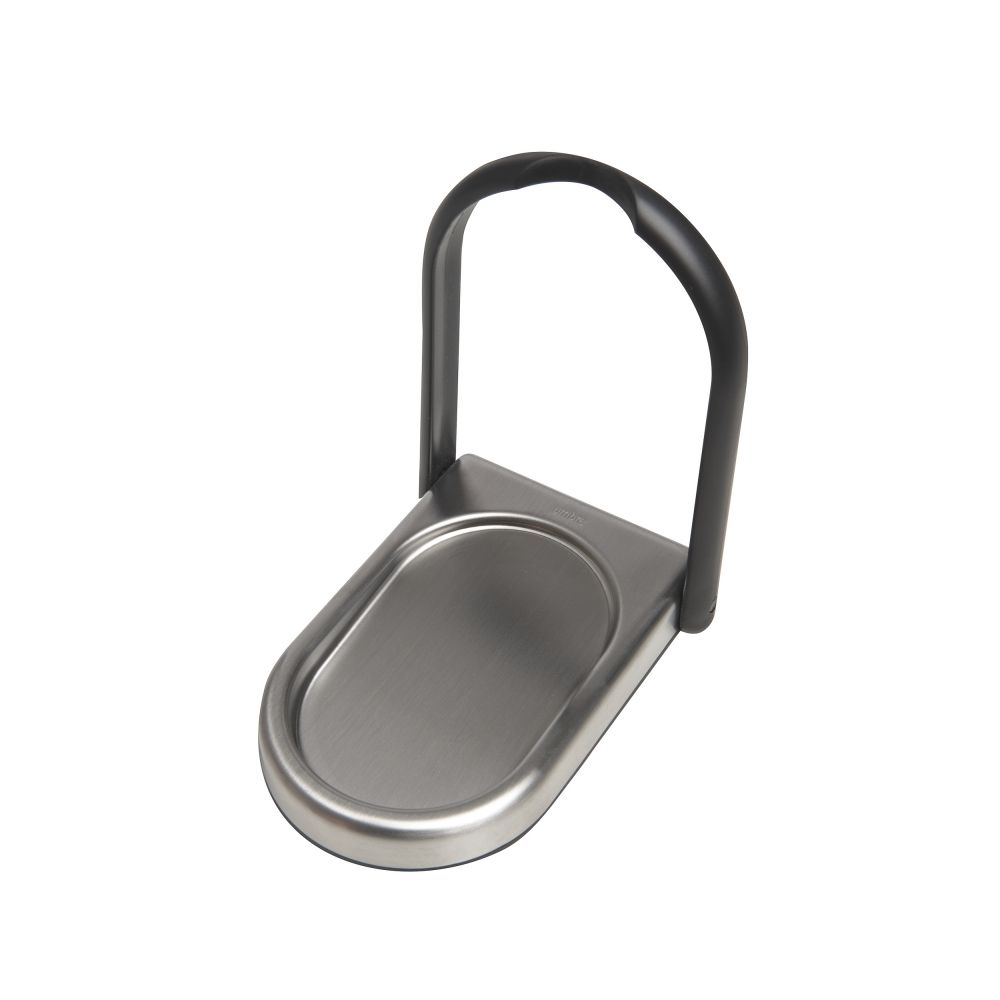 Suport pentru ustensile de bucatarie din Otel inoxidabil Gri Laydle L10xH14cm