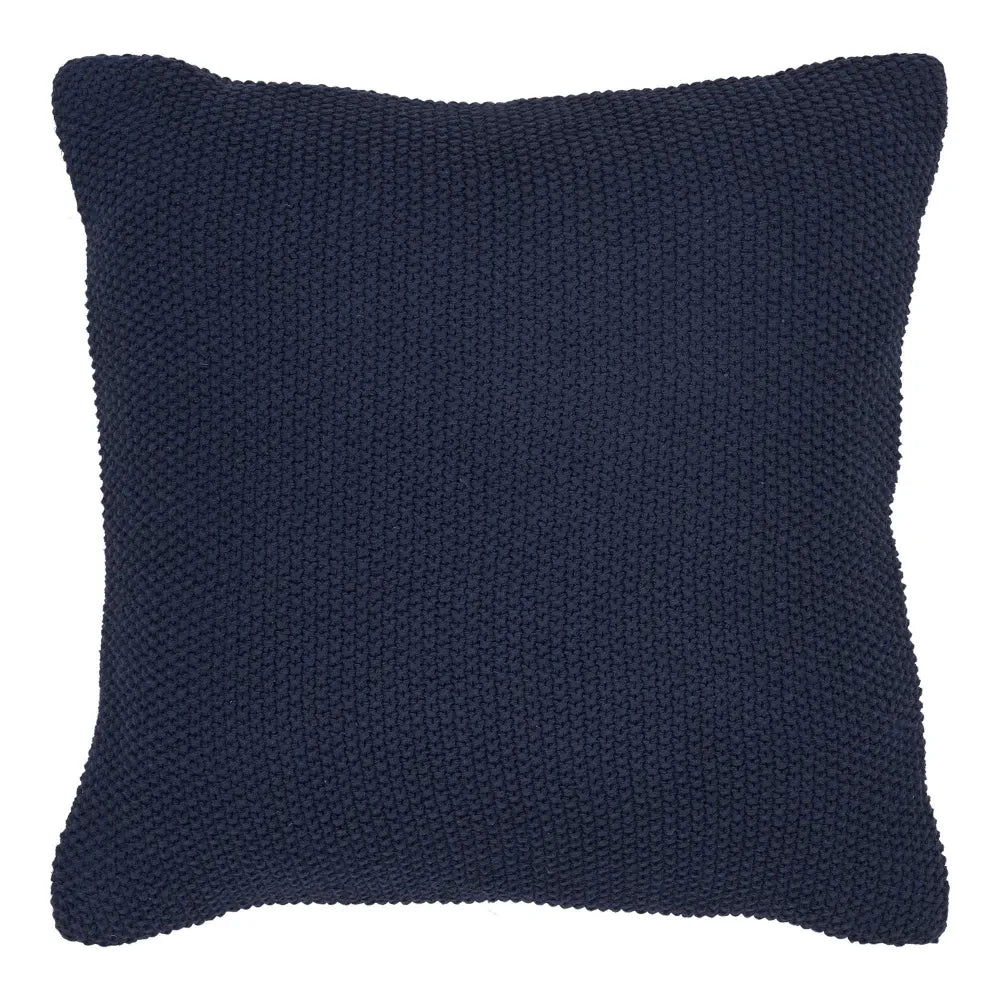 Perna decorativa din Bumbac Albastru 45x45cm Santos