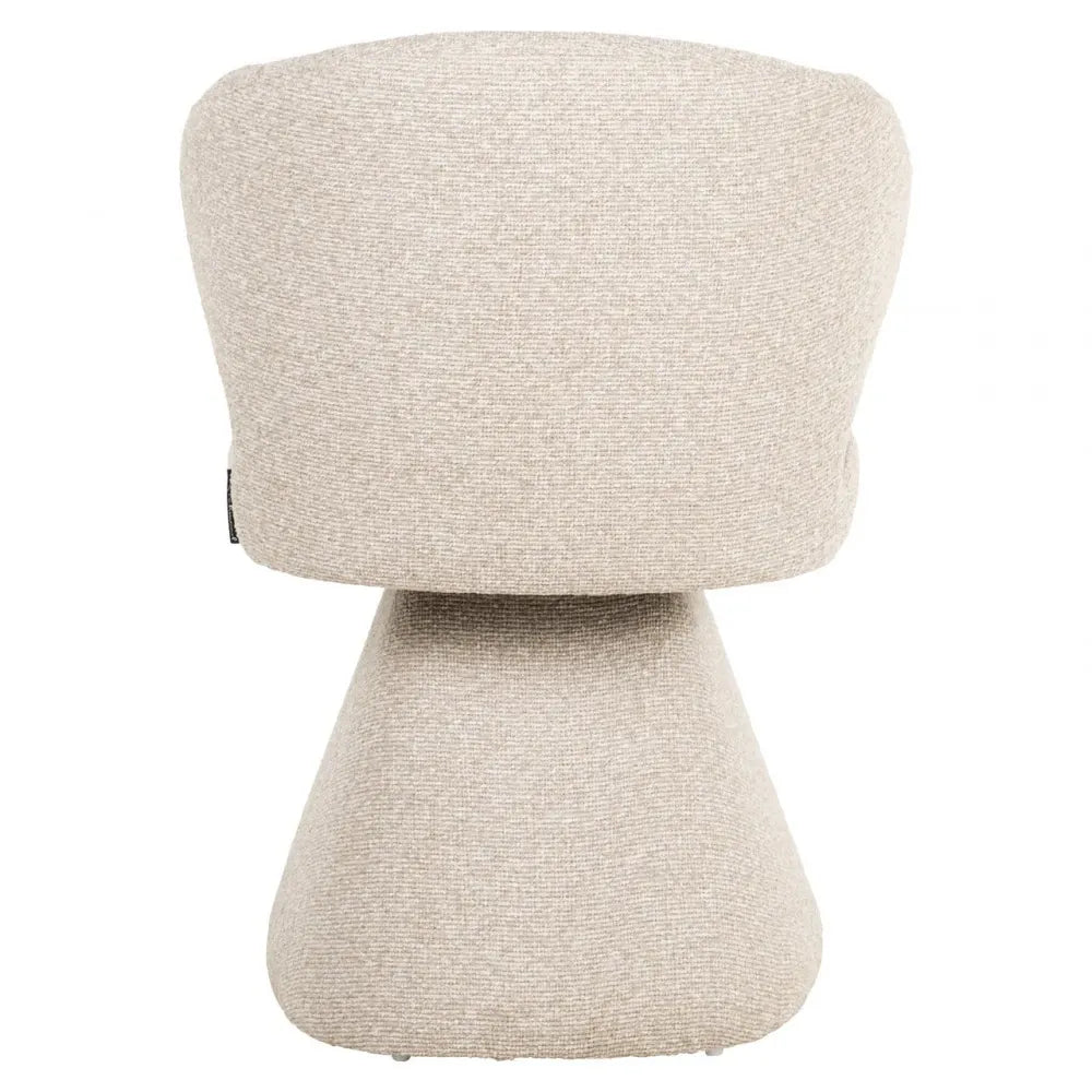 Scaun tapitat cu Stofa Bej L60xH81.5cm Zenith  Richmond interiors