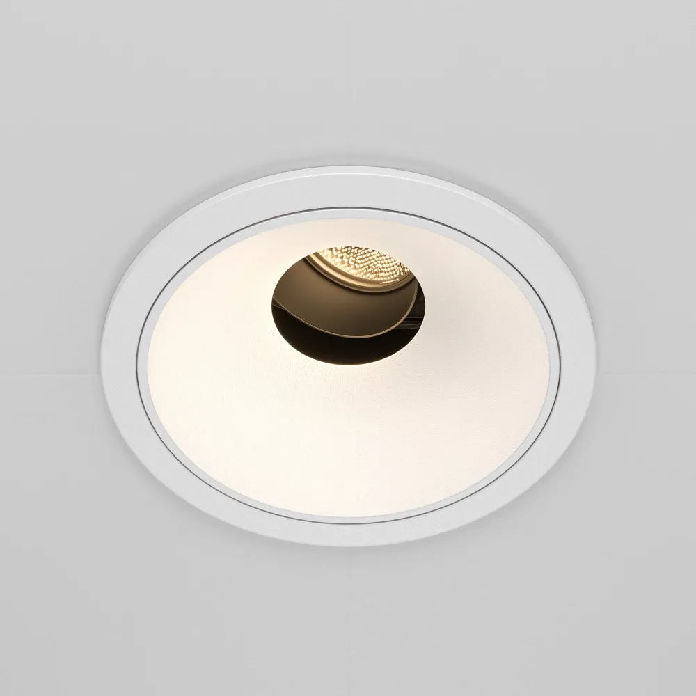 Spot incastrat din Aluminiu/plastic Alb H7xD8.3cm 10W 530lm 3000k Wise