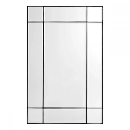 Oglinda cu rama din Metal/MDF Bronz L90xH140cm Beaumont Eichholtz