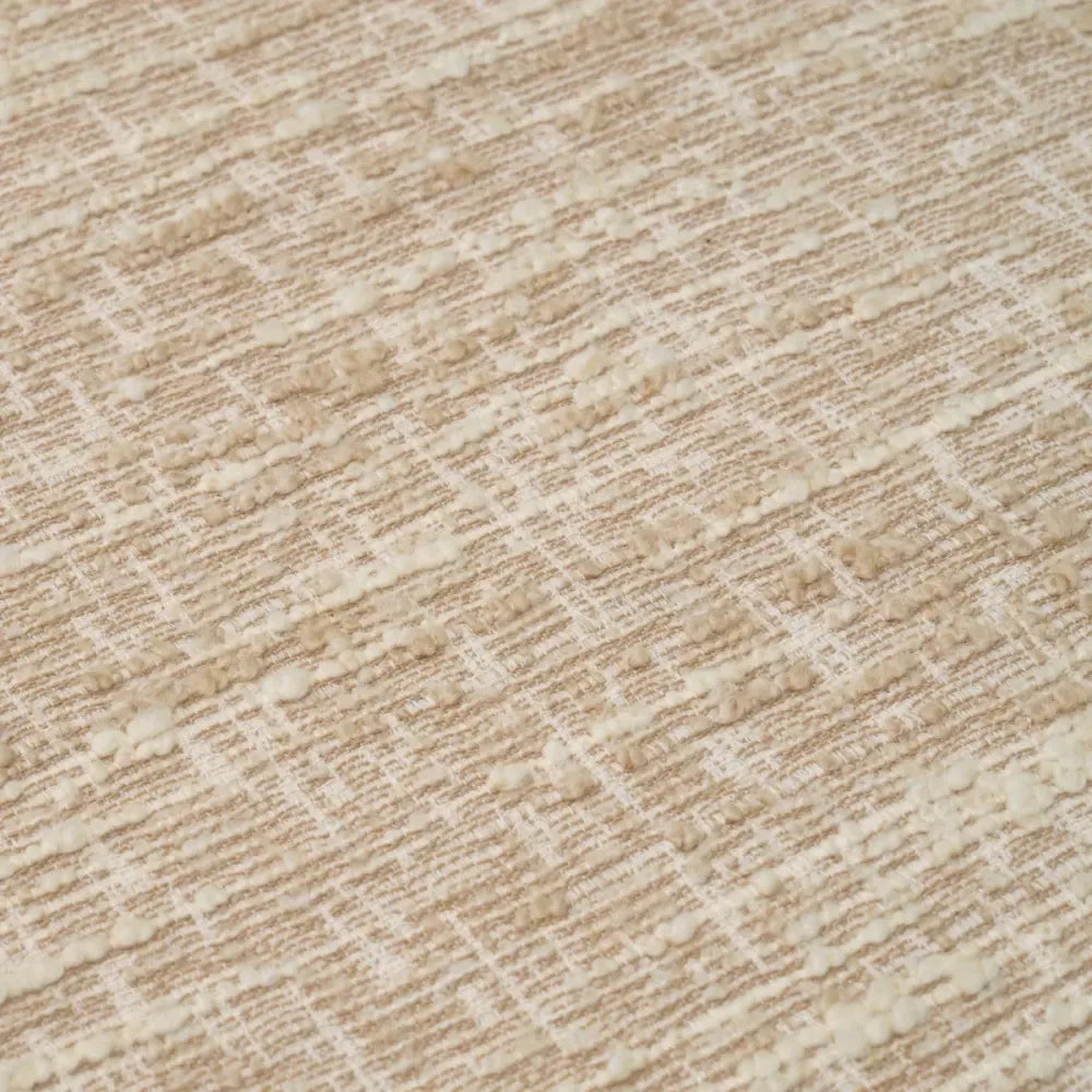 Canapea fixa tapitata cu Stofa Boucle sonata Crem L360cm Cordova Eichholtz