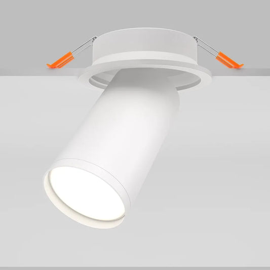 Spot incastrat din Aluminiu Alb H12xD5cm IP 20 GU10 10W FOCUS S