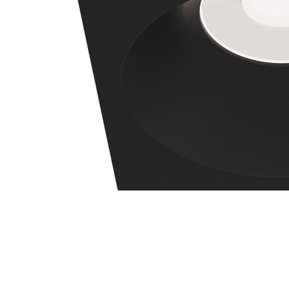 Spot incastra din Aluminiu Negru L9xH9cm Zoom