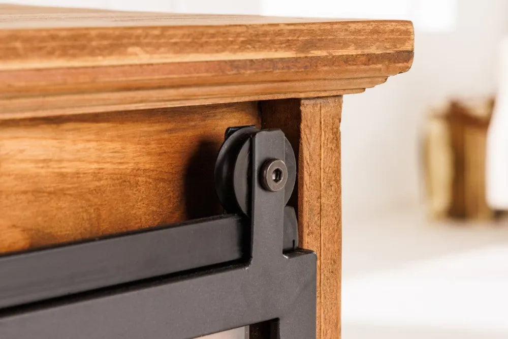 Comoda din Lemn de pin Maro si MDF/Lemn de pin Maro L148xH83cm HERITAGE