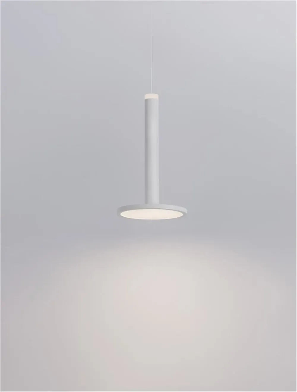 Pendul din Metal Alb H160xL15cm IP20 10W 517lm 3000k PALENCIA