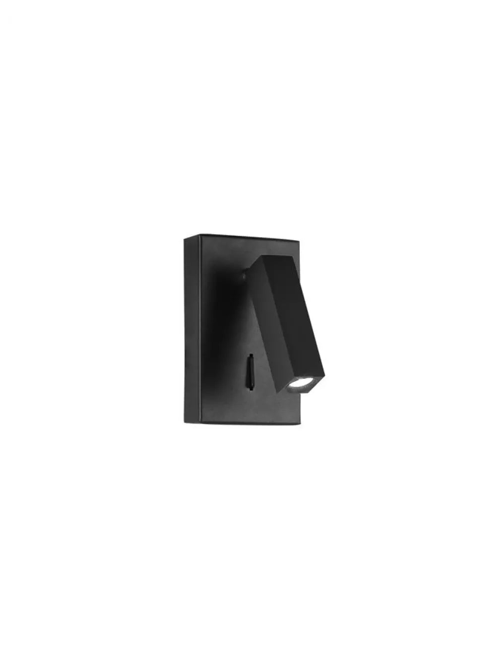 Aplica de perete din Aluminiu Negru H14.5xL9cm IP20 3W 180lm 3000k DONA
