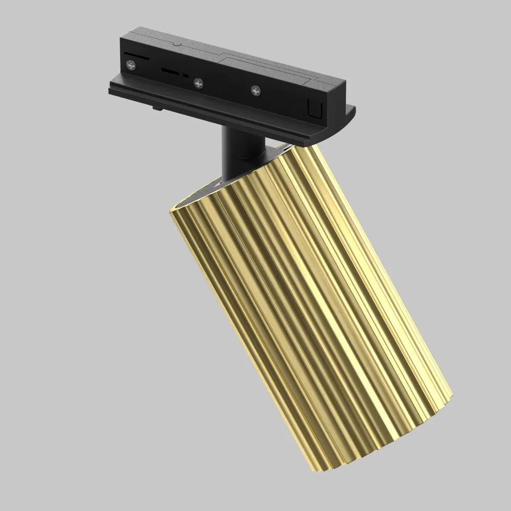 Spot pentru sina Unity din Aluminiu Alama H13.2xL10cm Calipso