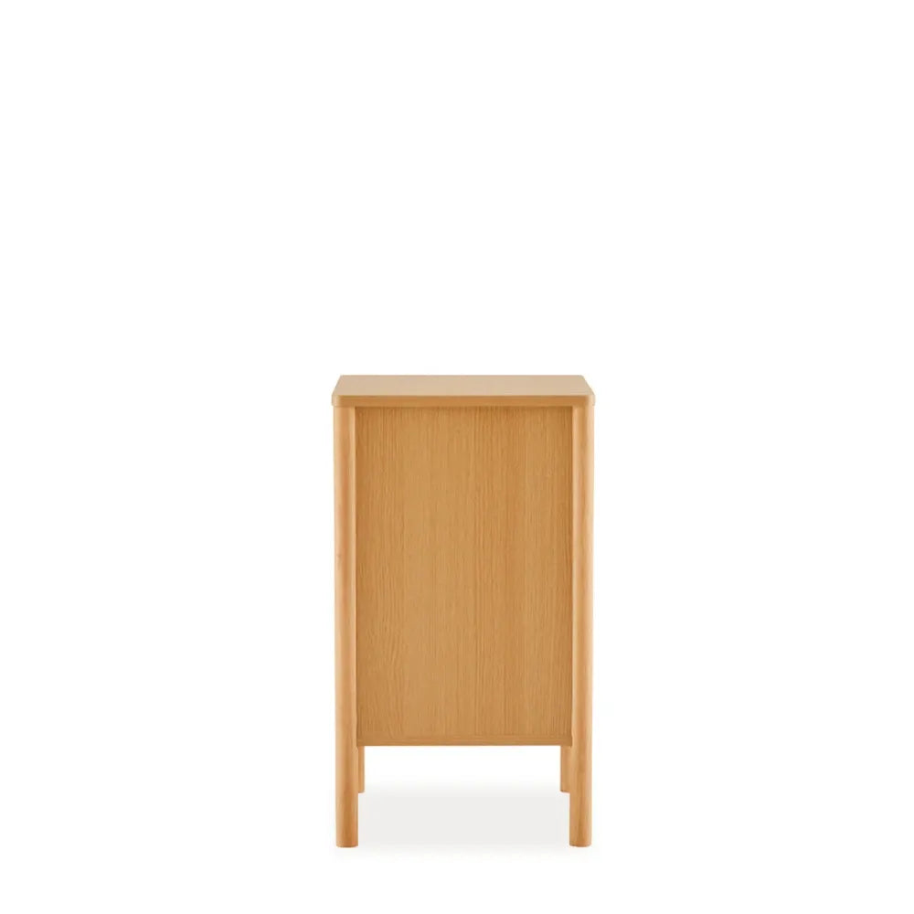 Noptiera cu sertare Treviso de culoare natural L45xH70cm