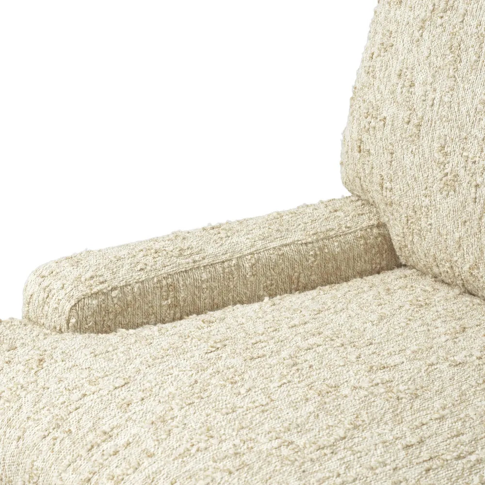 Scaun tapitat cu Stofa Crem L64xA70xH91cm Bromley Eichholtz