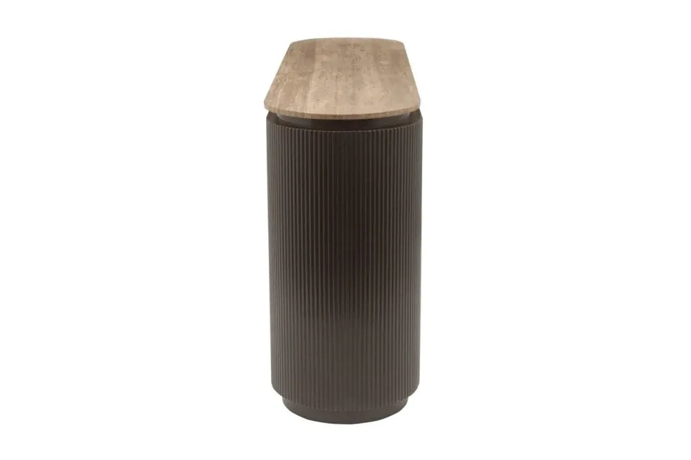 Comoda din MDF/Alama Maro si Travertin Maro L160xH82cm Russo Richmond interiors