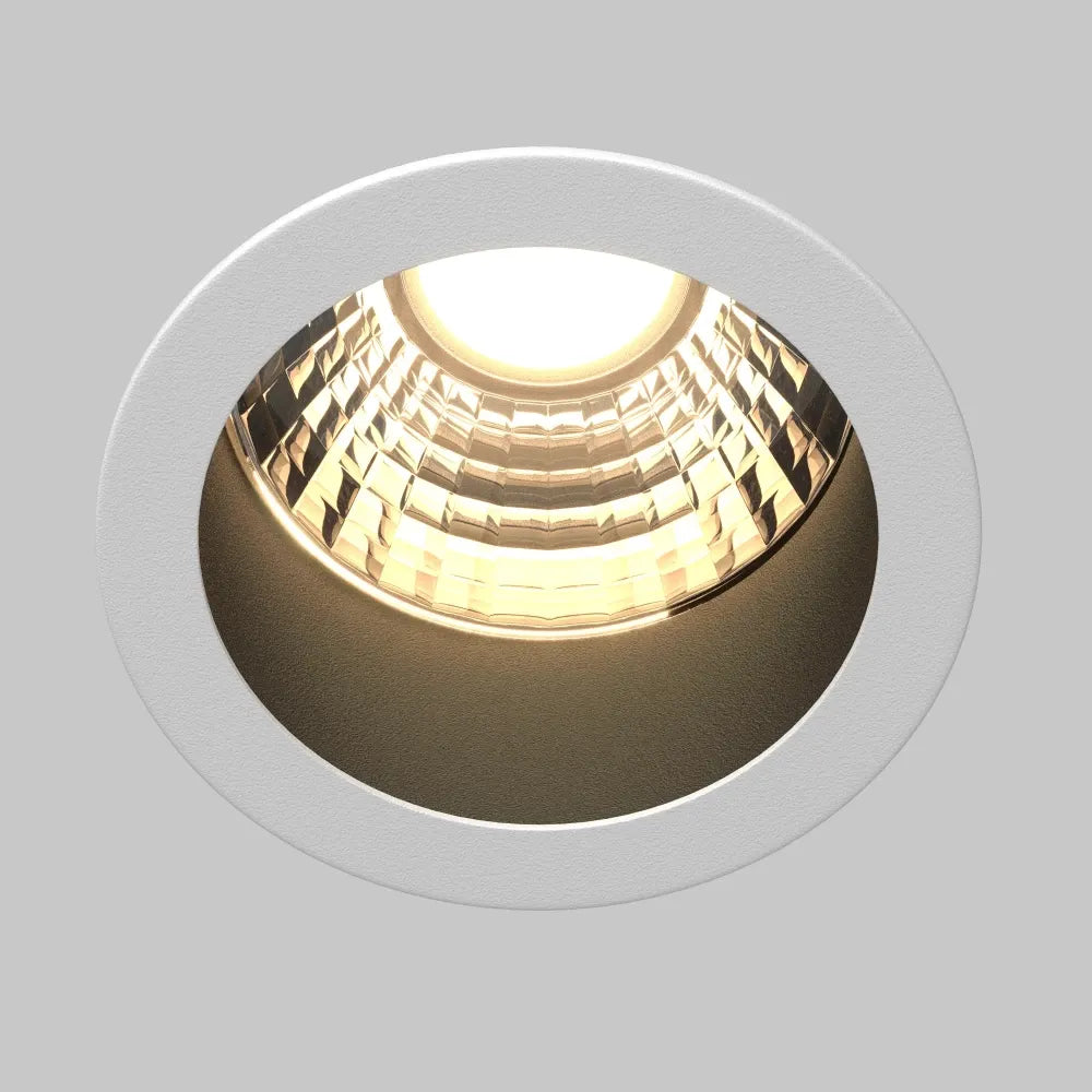 Spot incastrat din Aluminiu Negru/Alb H8.2xD6cm 9W 700lm 3000k Minor