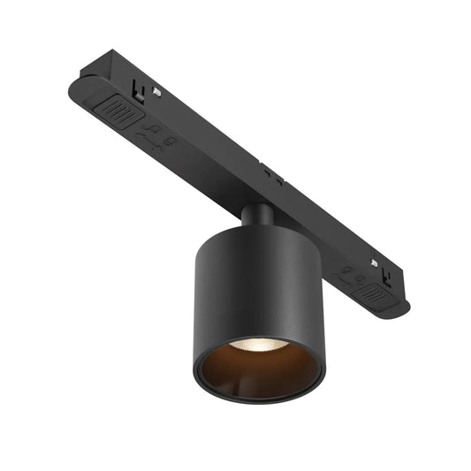 Spot pentru sina Exility din Aluminiu Negru H9.6xL19.3cm 7W 330lm 3000k Alfa S