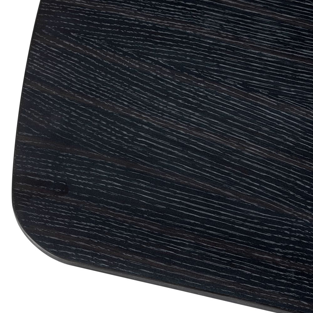 Masa Dreptunghiulara Harmonie L Eichholtz din Furnir de stejar Negru de 8-12 persoane L300xH76cm